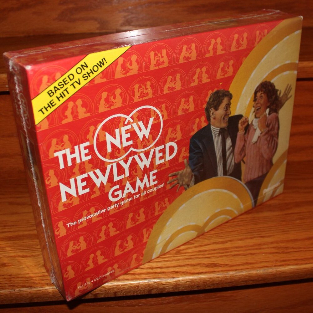 3/$88❤️damaged box 1986 The New Newlywed Game board game night couples shower